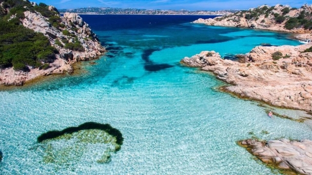 el mar de playa pittulongu 