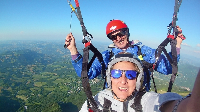 vuelo en Pian del Falfo 
