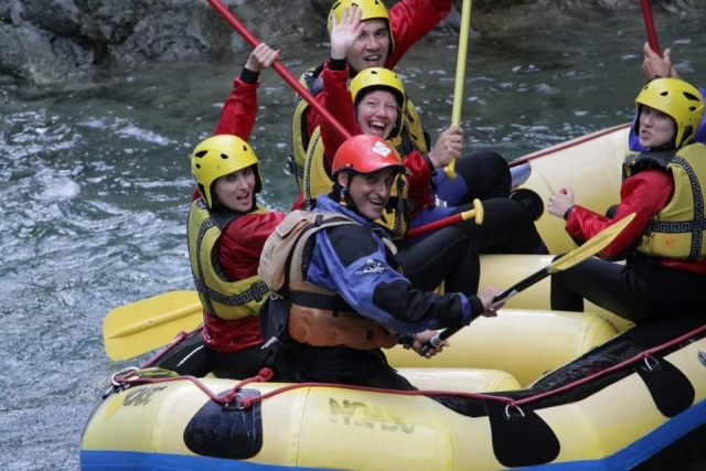 rafting en empresa