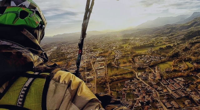  vista desde el parapenle 