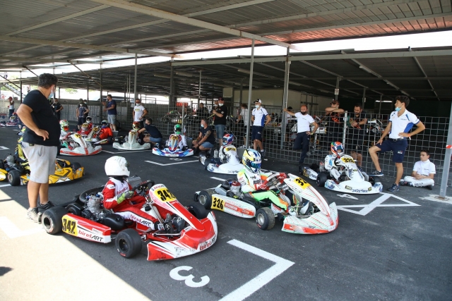  antes de partir para la carrera 