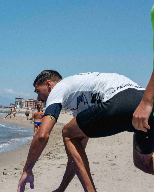  Pruebas antes de entrar al agua 