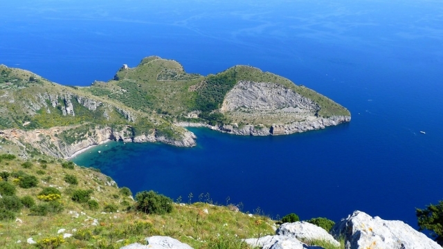 bahía ieranto desde arriba 