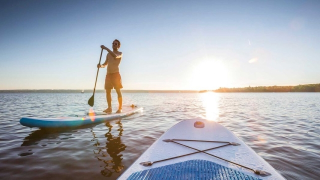  stand up paddle en el mar