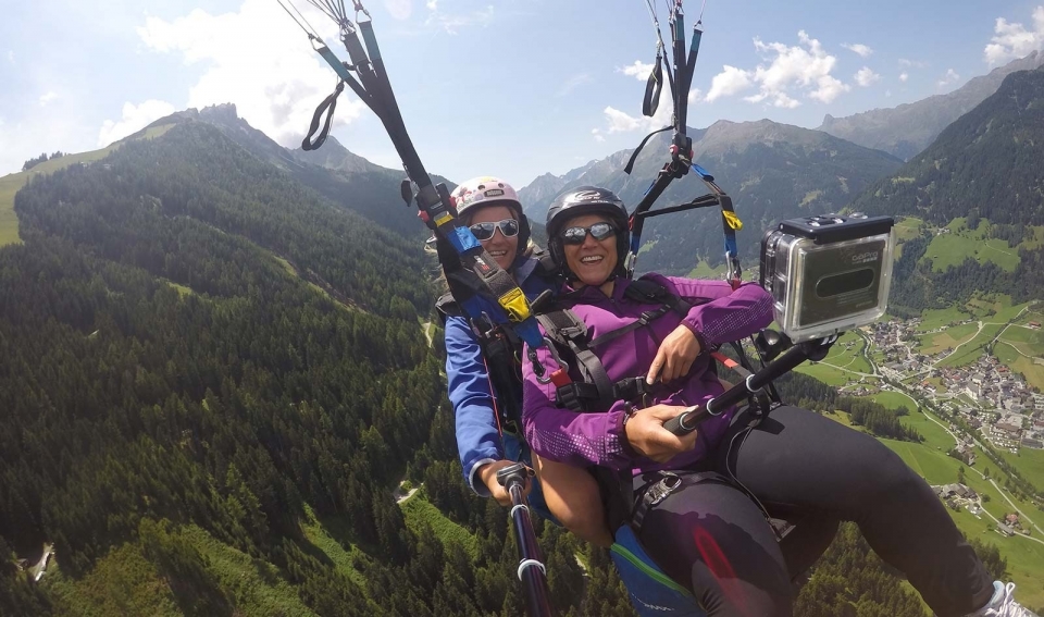  vuelo en parapenle biplaza