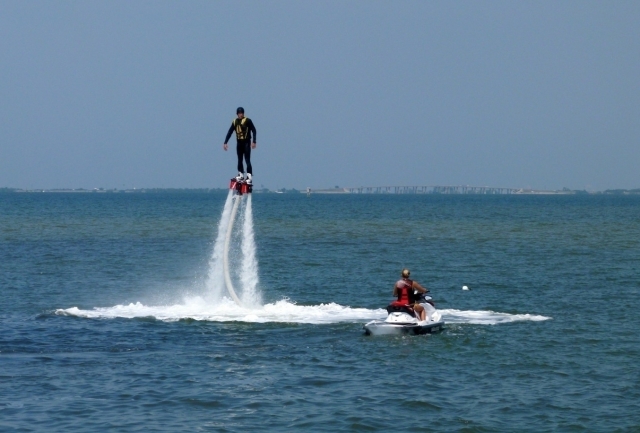 lección privada de flyboard