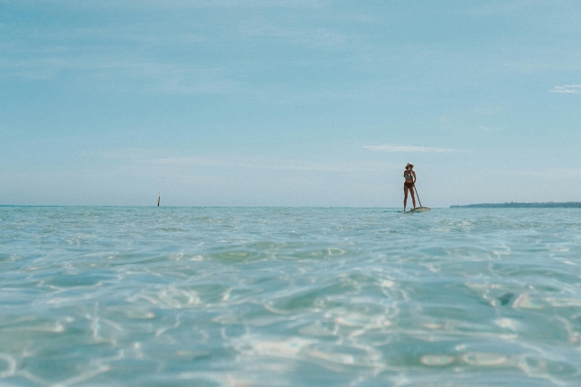 Clase privada de stand up paddle en Letojanni 1h