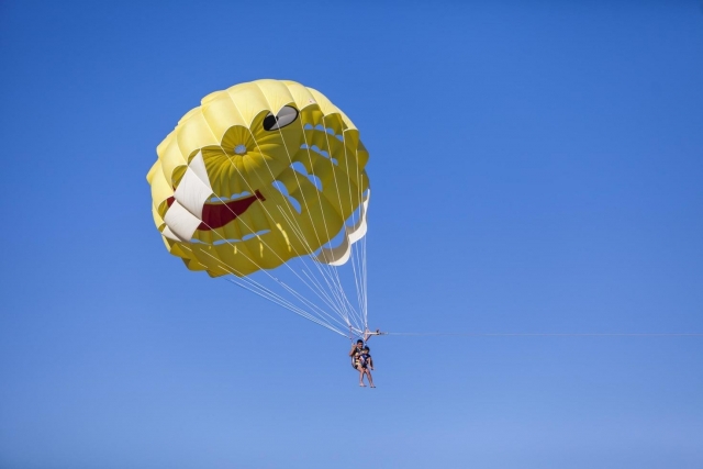  volando con el parafly