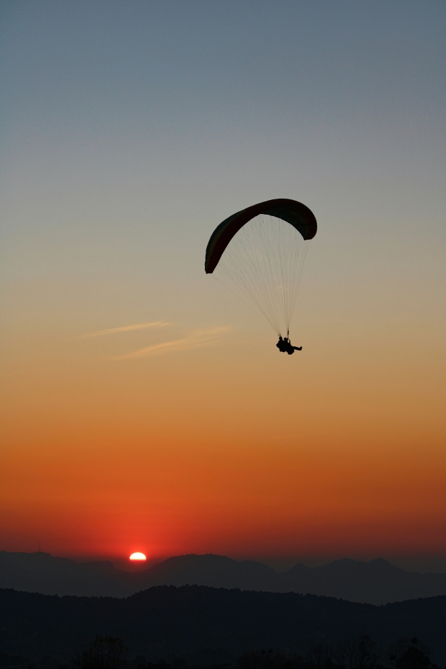  vuelo al atardecer