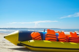 Paseo en banana boat de 15 minutos en Loano