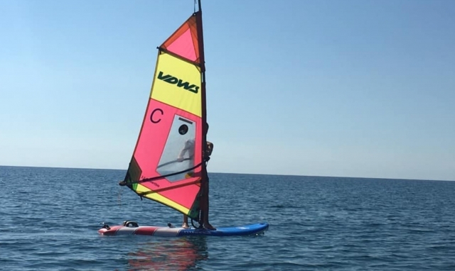  windsurf en Bari Cerdeña 