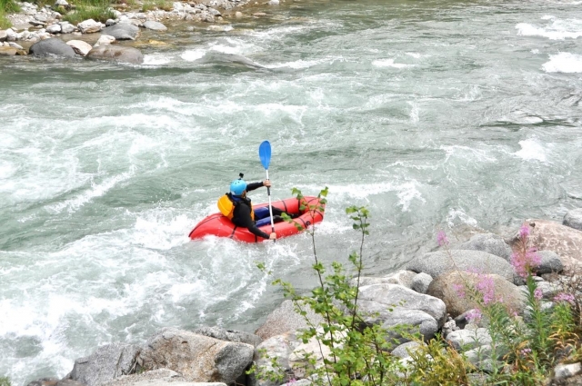  recorrido en el río noce 