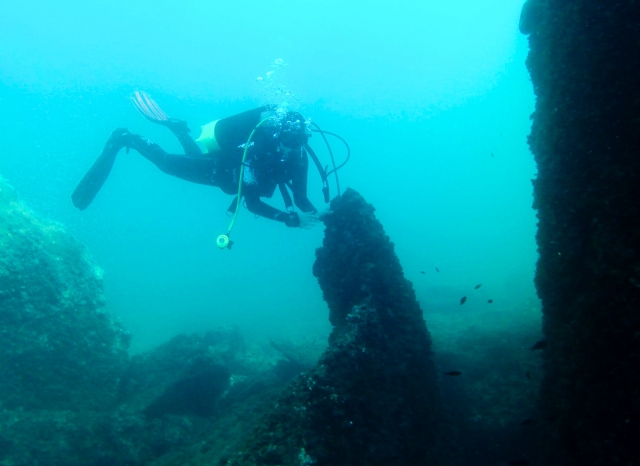  El fondo marino de los Campi Flegrei 