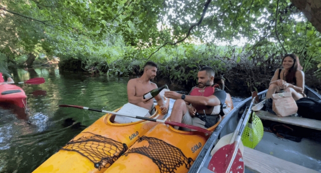  aperi-kayak en la Cavamarra 
