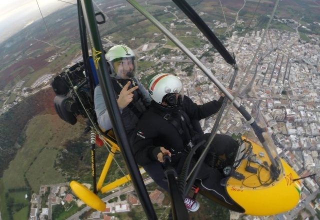  volando en un ultraligero 