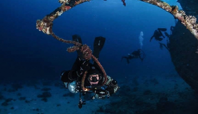 buceo en aguas abiertas