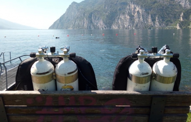 antes de la inmersión