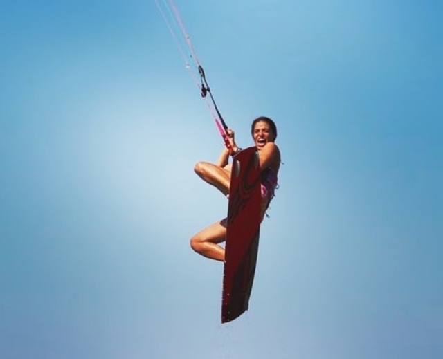 acrobacias de kitesurf 