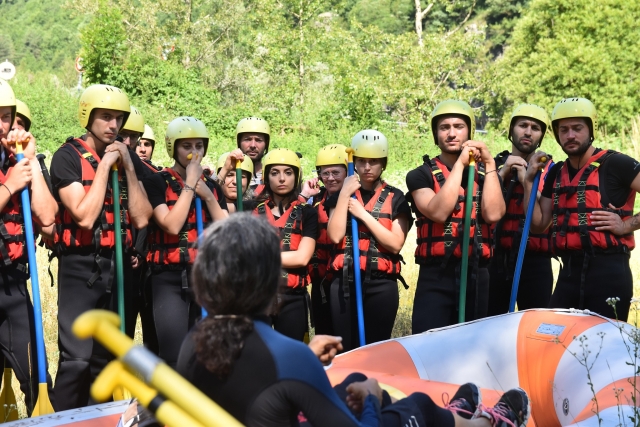Cano-raft en el Gole dell'Olla 4h