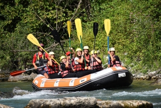 Cano-raft en el Gole dell'Olla menores de 18 años 4h