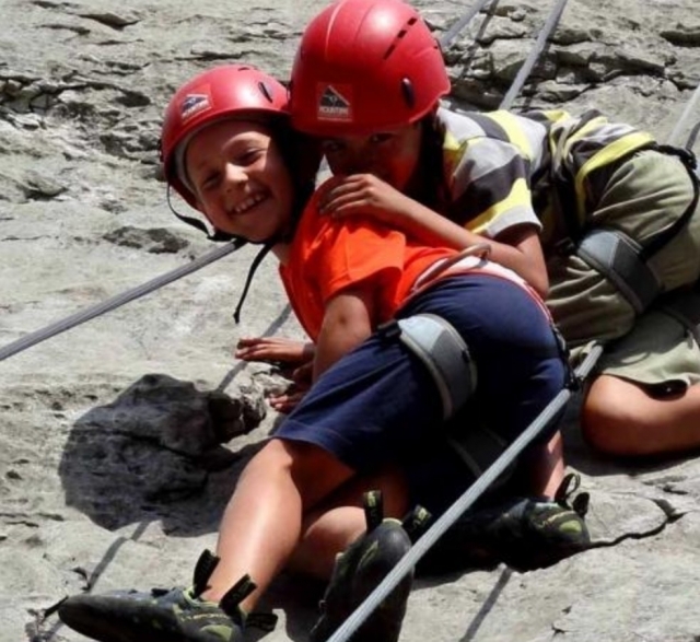  escalando en familia 