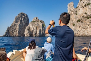 Viaje de pesca turística al atardecer Sorrento 5h