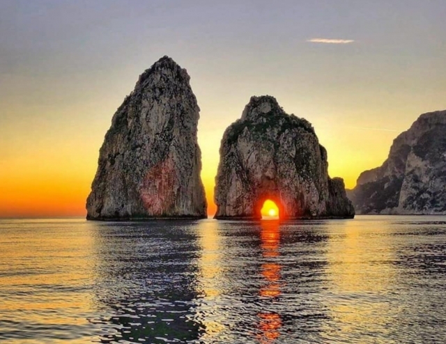  atardecer en el agua 