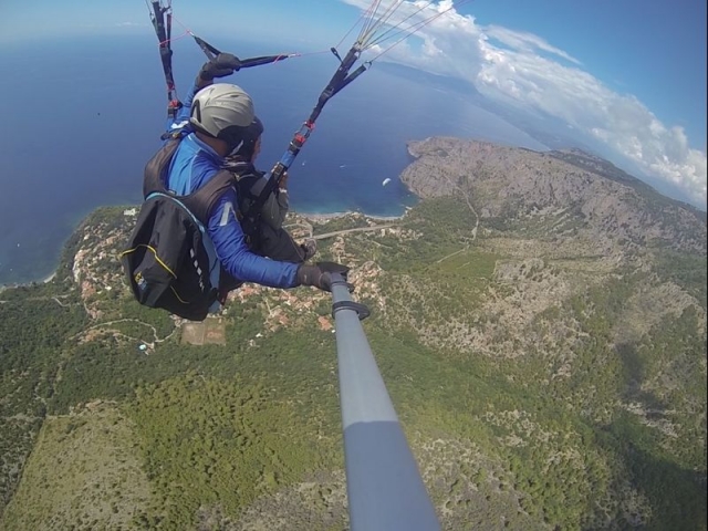 Vuelo en parapenle por el monle San Biagio 20min