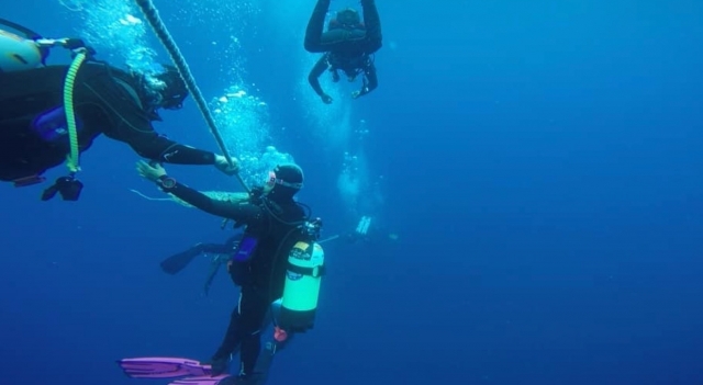 prueba de buceo 