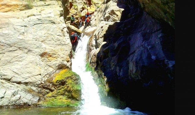 descenso a las gargantas 