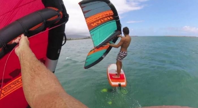  navegando en windsurf 