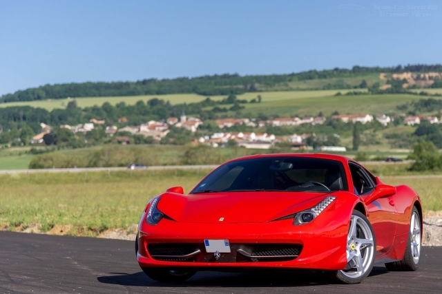 ferrari rojo 458 
