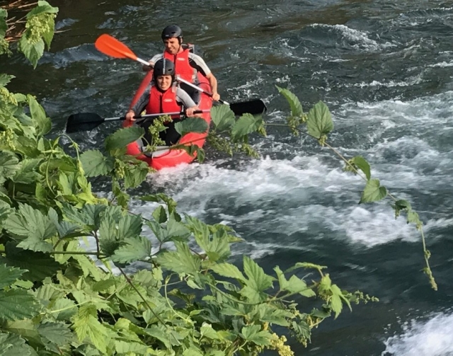 Paseo en canoa de 3 horas al lago Piediluco