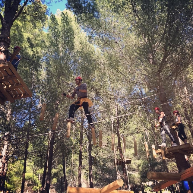 Tomando la ruta roja