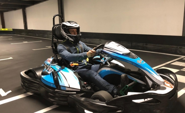  en la pista 