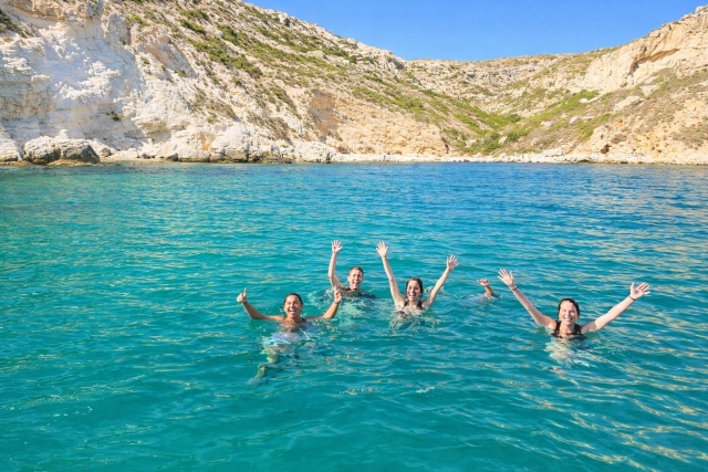  Parada para hacer snorkel 