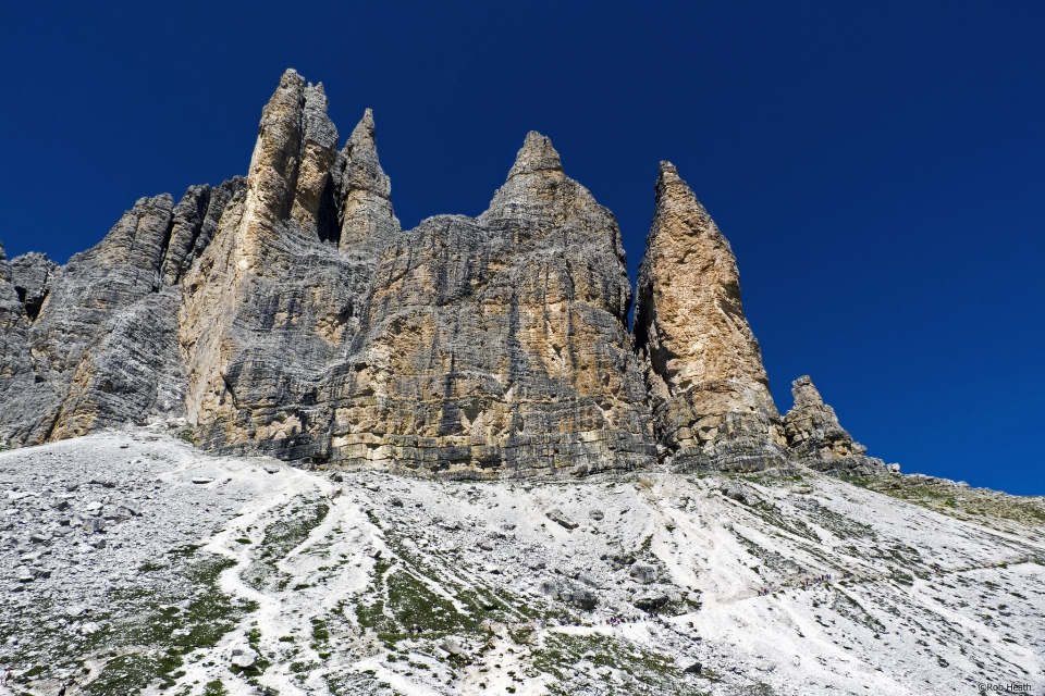 Los tres picos de Lavaredo Los tres picos de Lavaredo