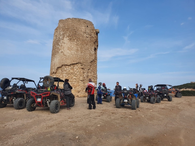 parada en uno de los puntos panorámicos 