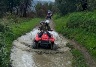 Excursión en cuatrimoto a las Gargantas de Alcántara 2h
