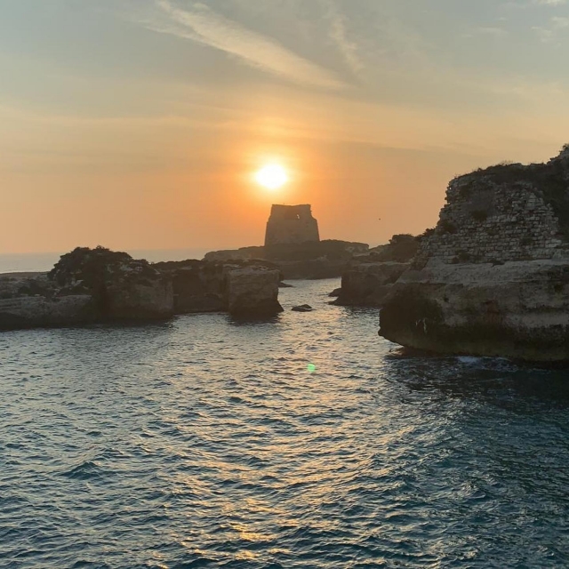  paisajes de la costa de Apulia 