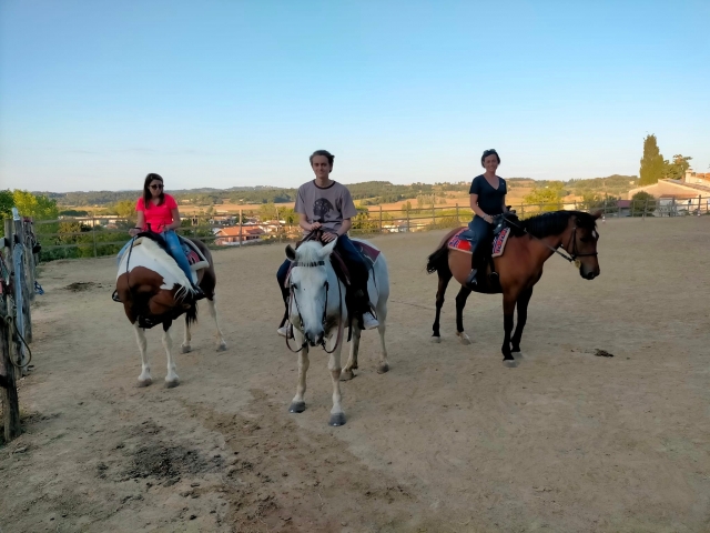  Pequeña parada duranle el paseo.