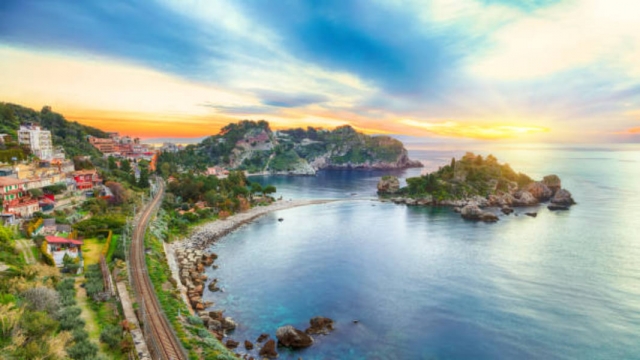  hermosa vista de Taormina 