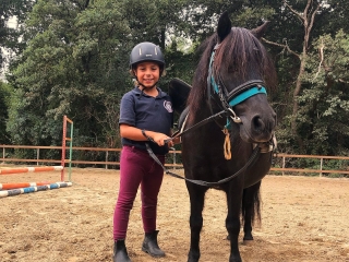 Paseo en poni Campagnano di Roma para niños 1:30h