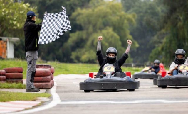 el ganador de la carrera 