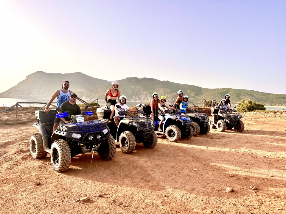  En excursión en quad