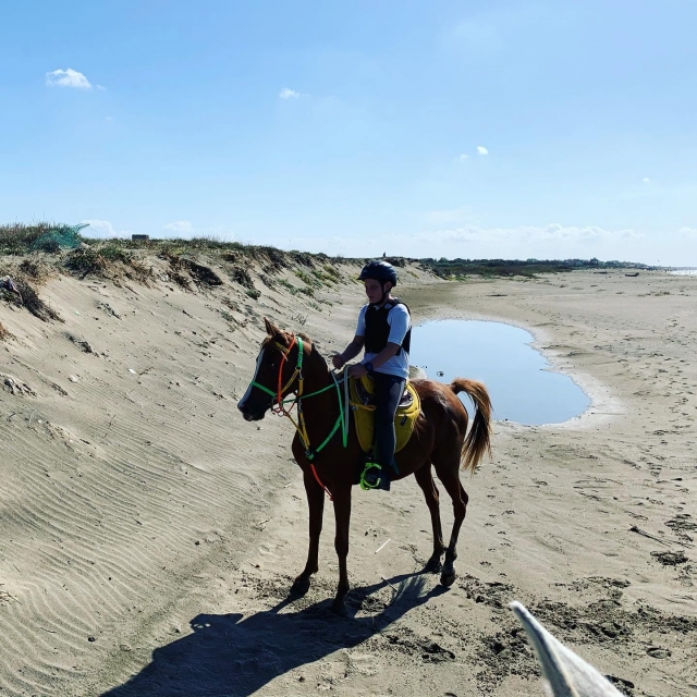  paseo a caballo Valle di Sorbo 