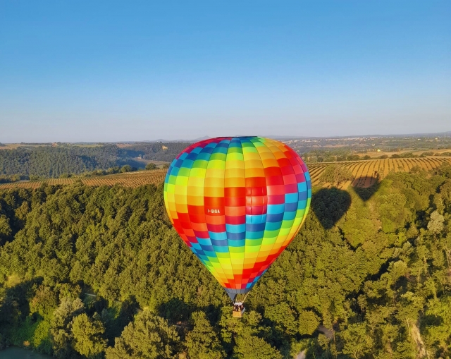  Sobrevolando la campiña romana 