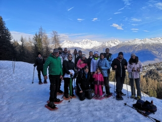 Excursión con raquetas de nieve al lago Arpy 3H 30