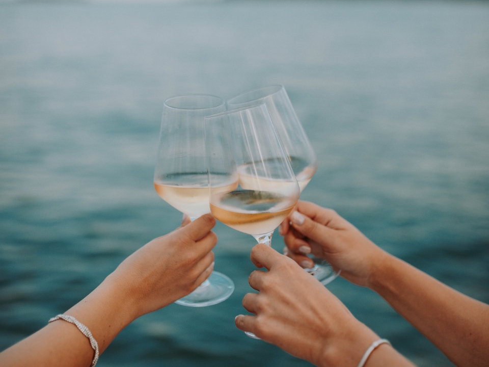  Brindis en el lago de Garda 