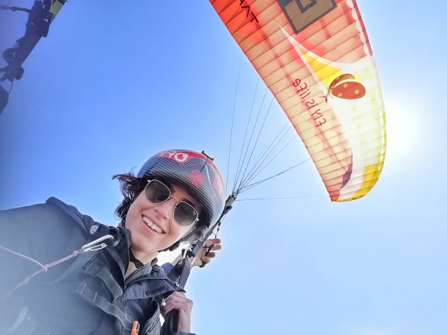 Selfie en vuelo 